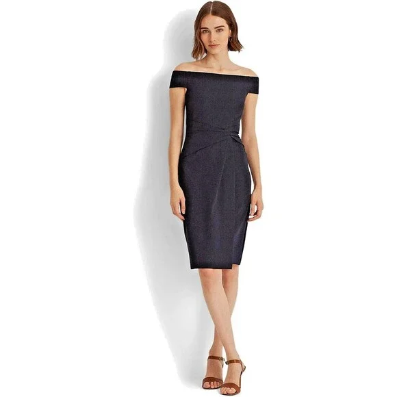 sachin and babi light blue dress Lauren Ralph Lauren Evening Long Sleeve Gown – eKlozet
